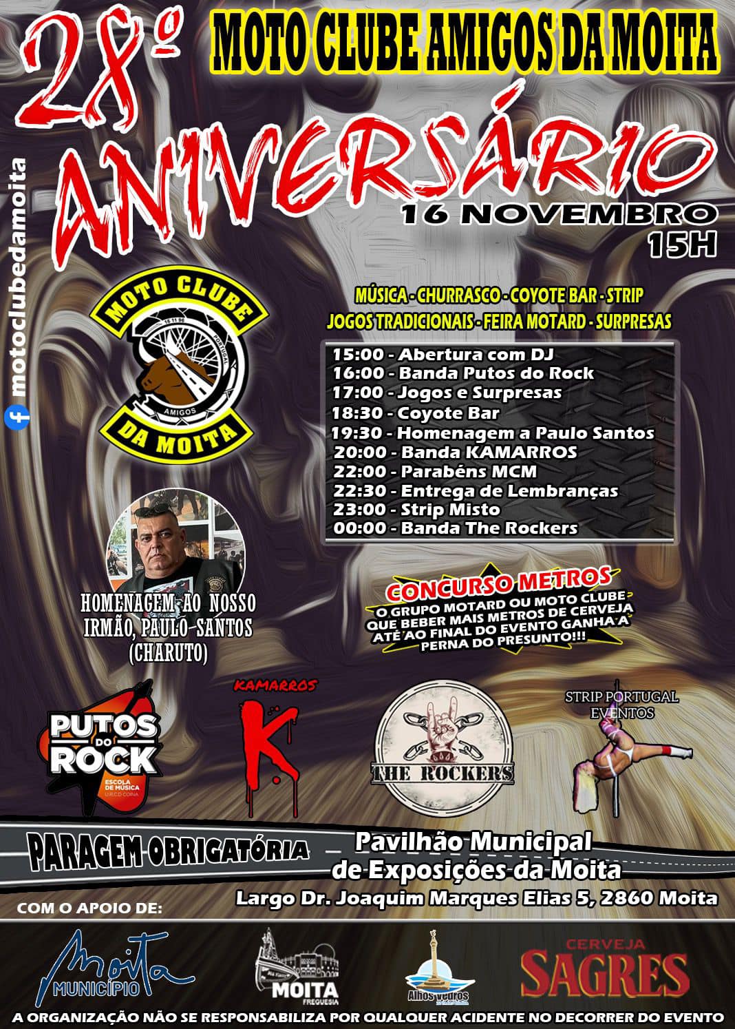 28º Aniversário do Moto Clube Amigos da Moita