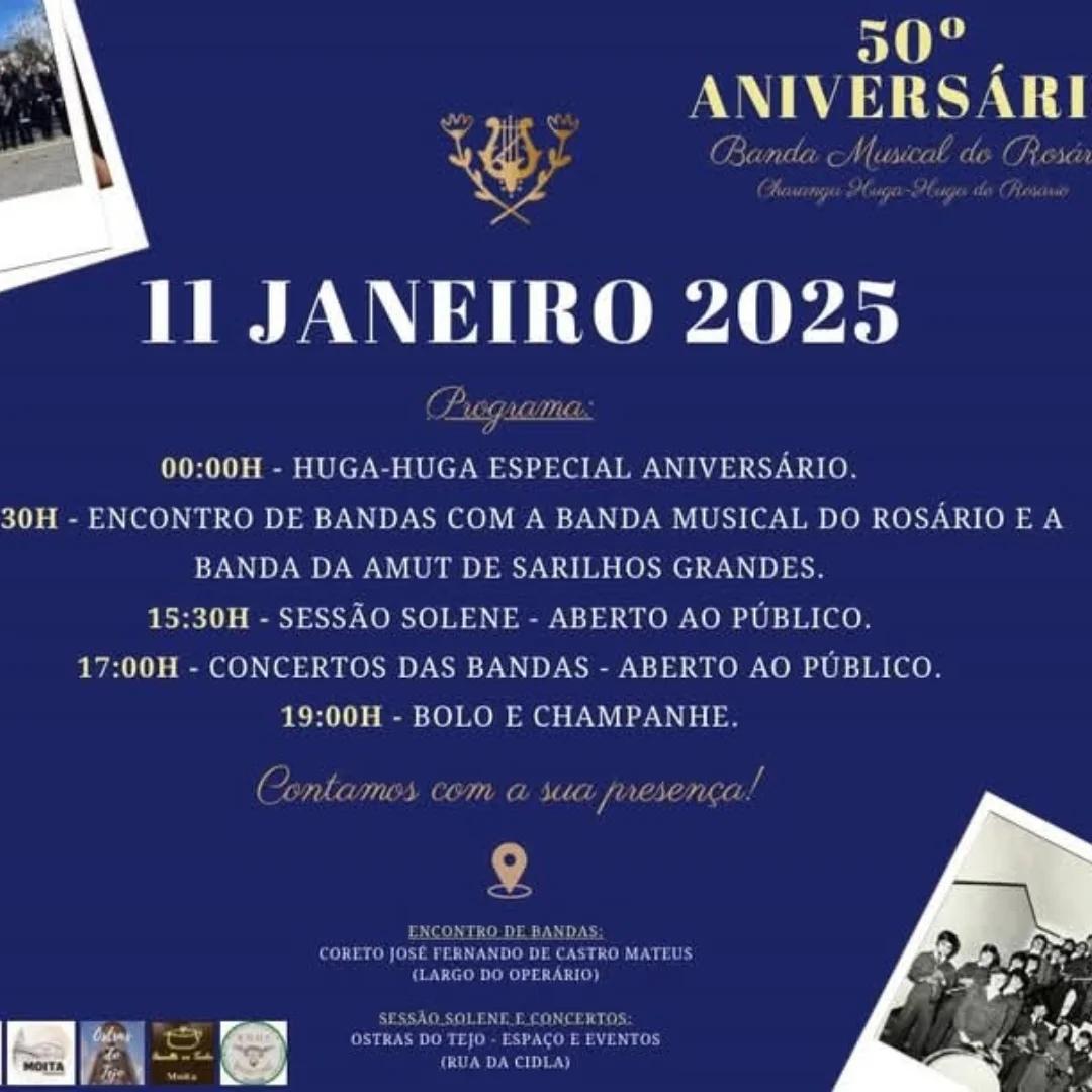 50º Aniversário da Banda Musical do Rosário