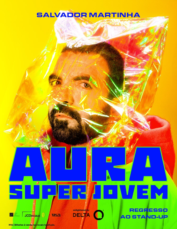 Espetáculo Stand-up comedy: Salvador Martinha - Aura Super Jovem