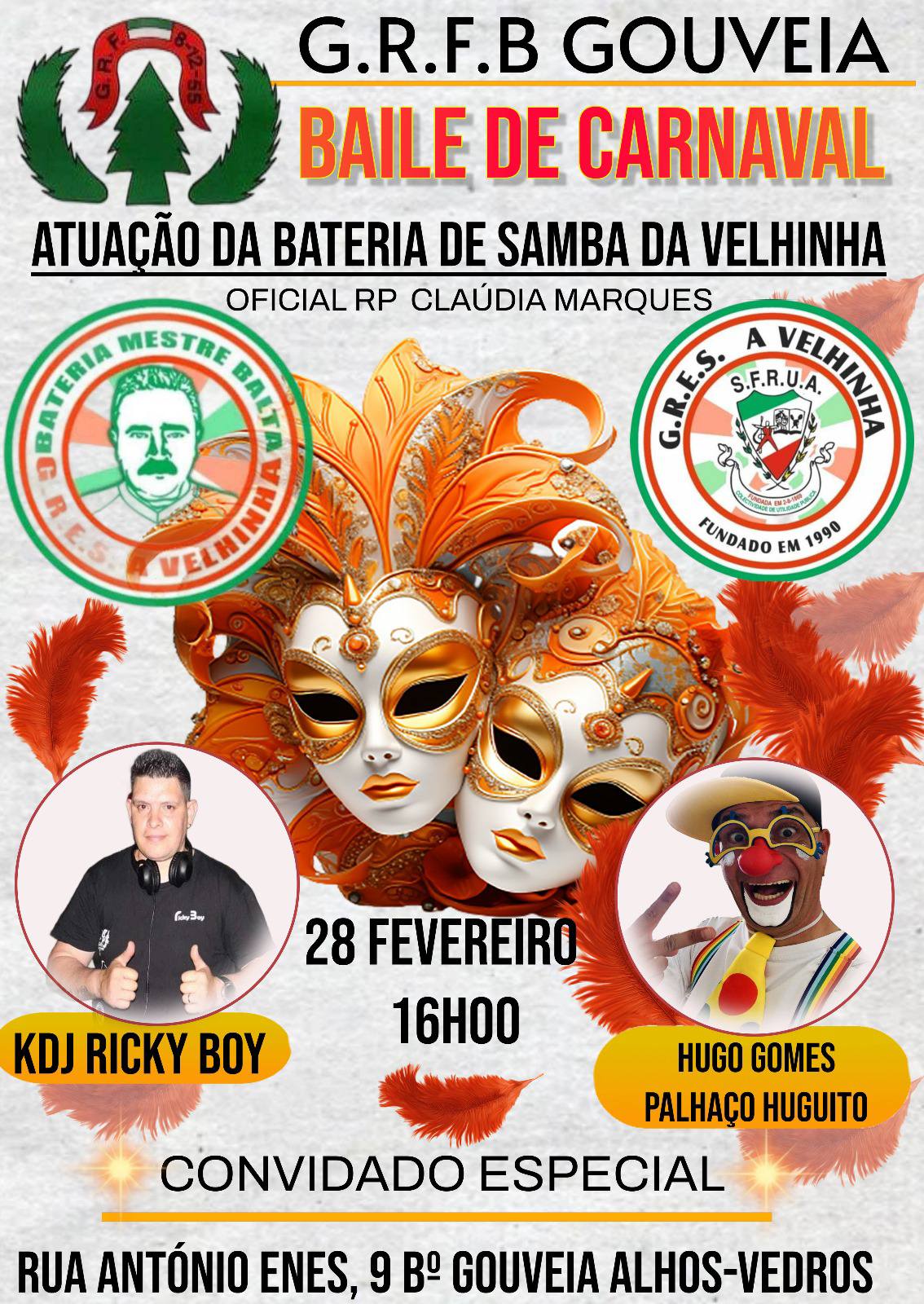 Baile de Carnaval no Bairro Gouveia