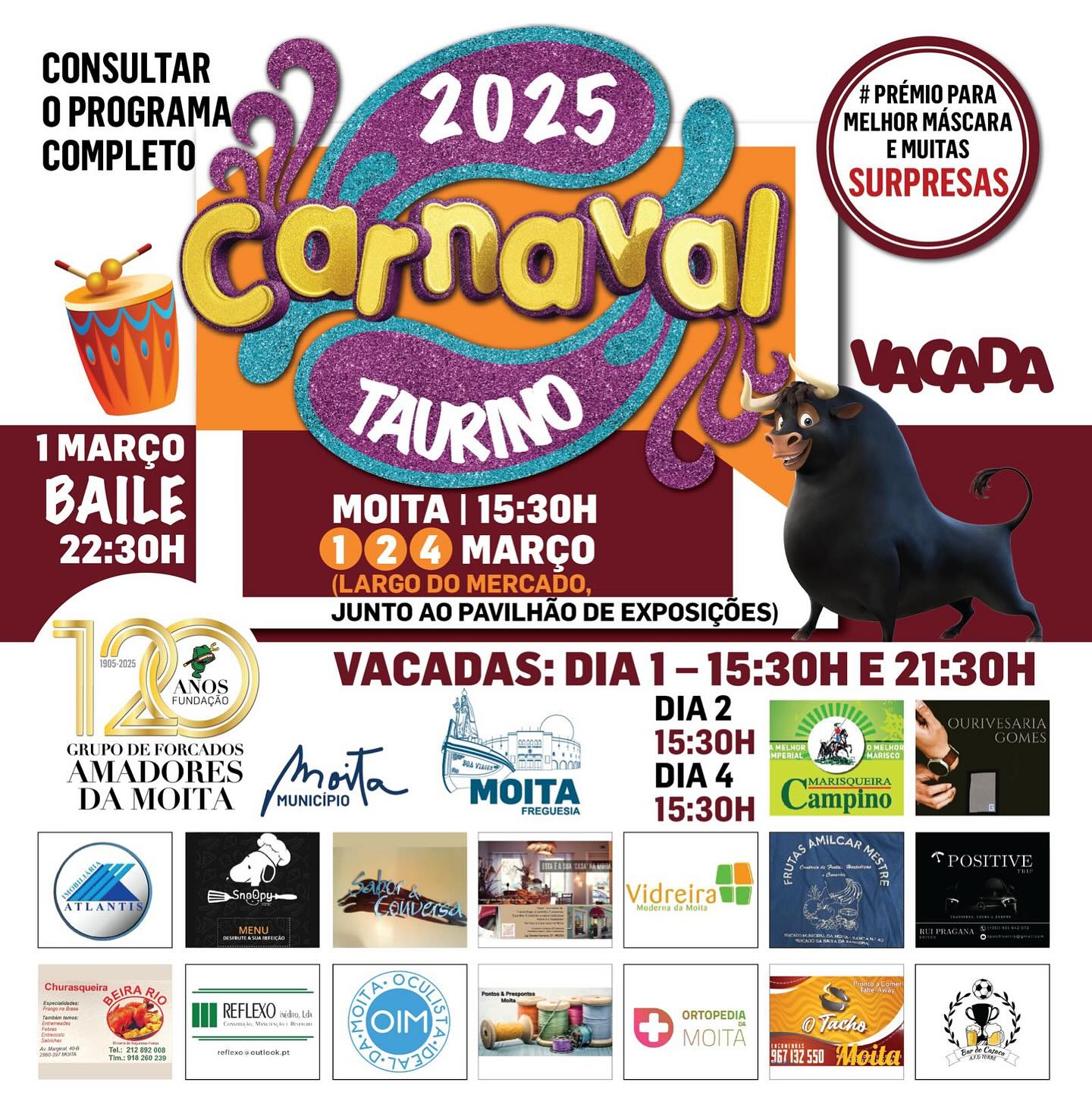 Carnaval Taurino 2025