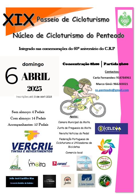 XIX Passeio de Cicloturismo