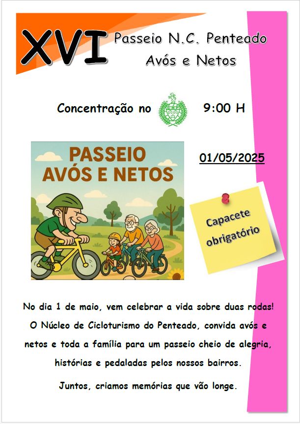XVI Passeio do Núcleo de Cicloturismo do Penteado