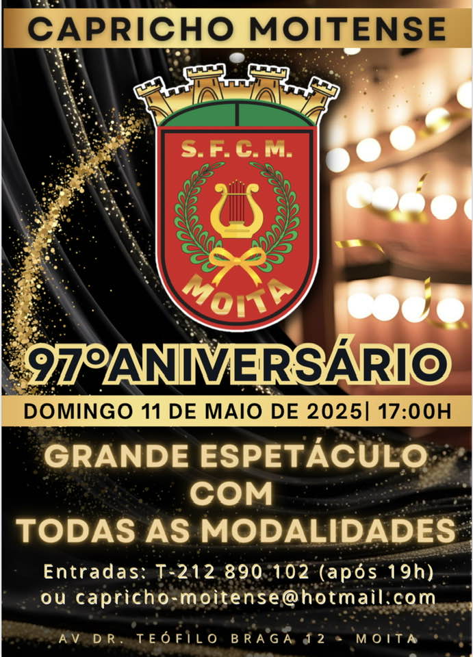 97º Aniversário da Sociedade Filarmónica Capricho Moitense