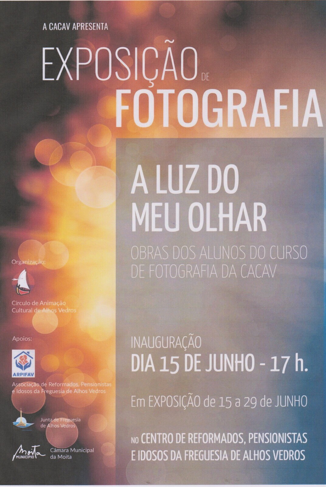 Exposição de Fotografia - CACAV