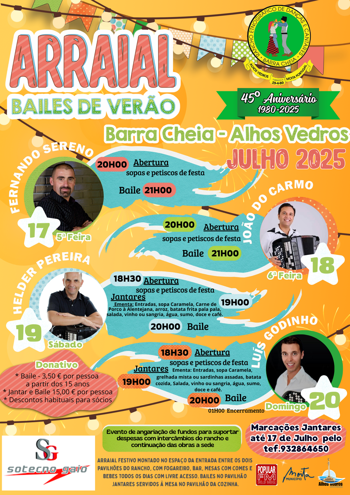 Arraial Bailes de Verão