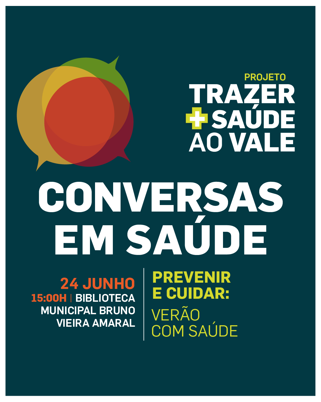 Trazer + Saúde ao Vale: Verão com Saúde