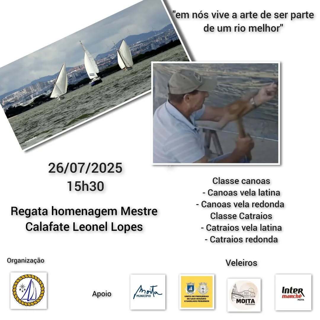 Regata homenagem ao Mestre Calafate Leonel Lopes