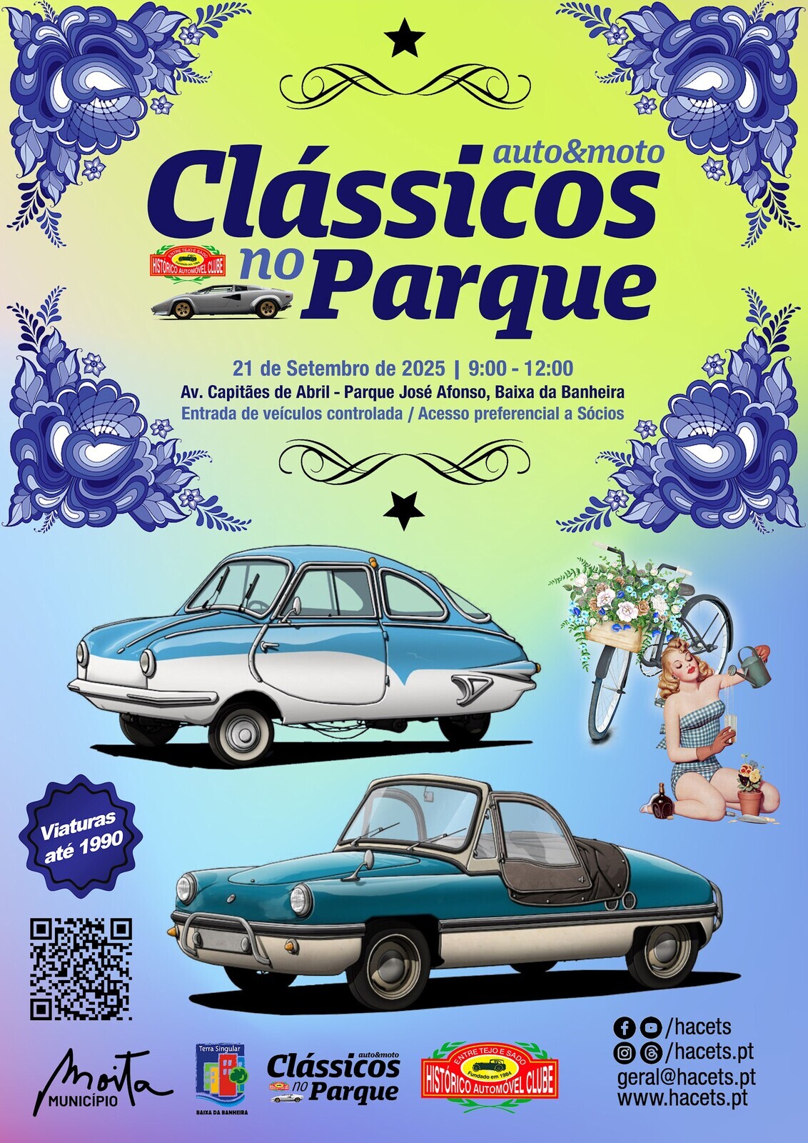 Clássicos no Parque pelo Histórico Automóvel Clube