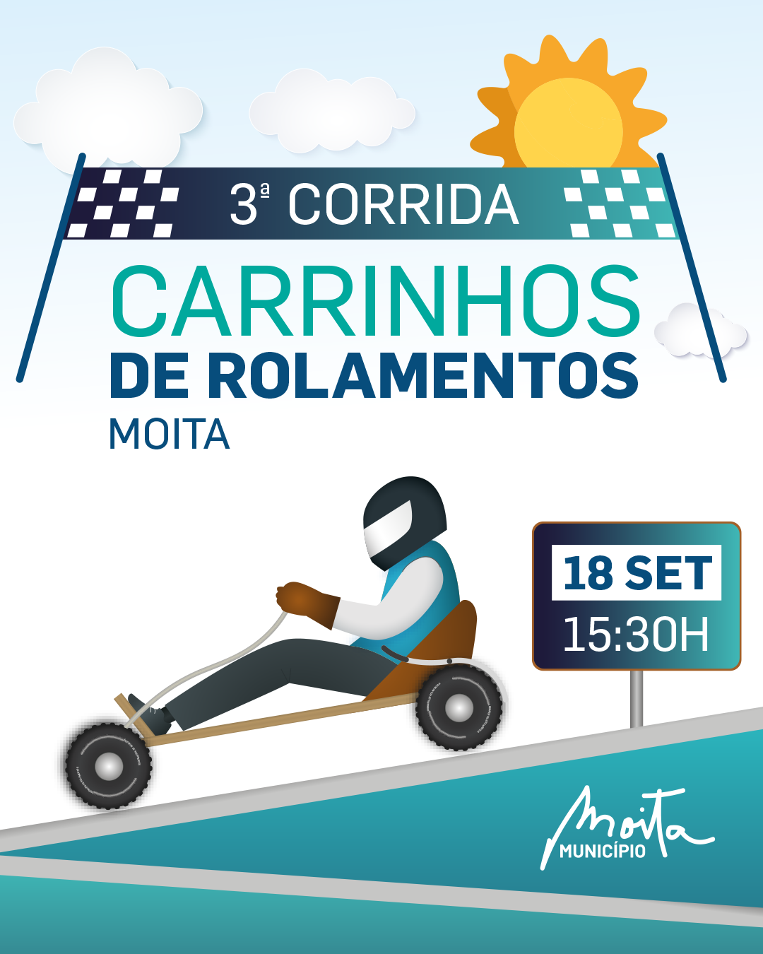 3ª Corrida de Carrinhos de Rolamentos da Moita
