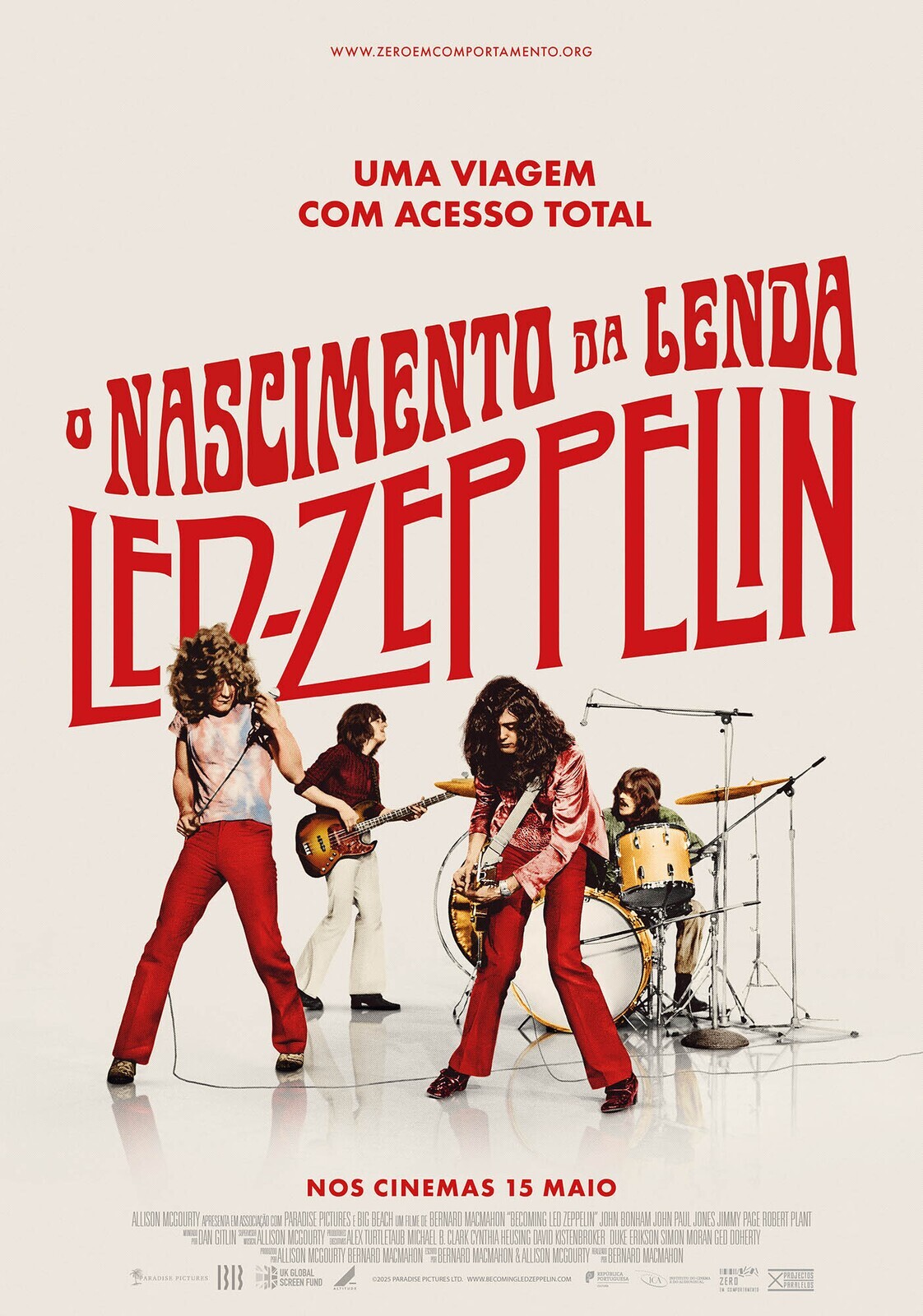 Cinema: O Nascimento da Lenda - Led Zeppelin