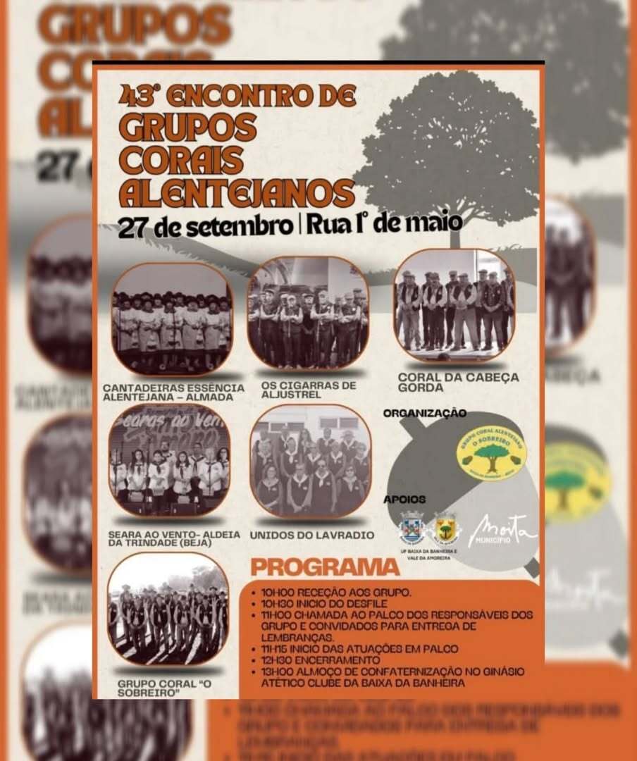 43º Encontro de Grupos Corais Alentejanos