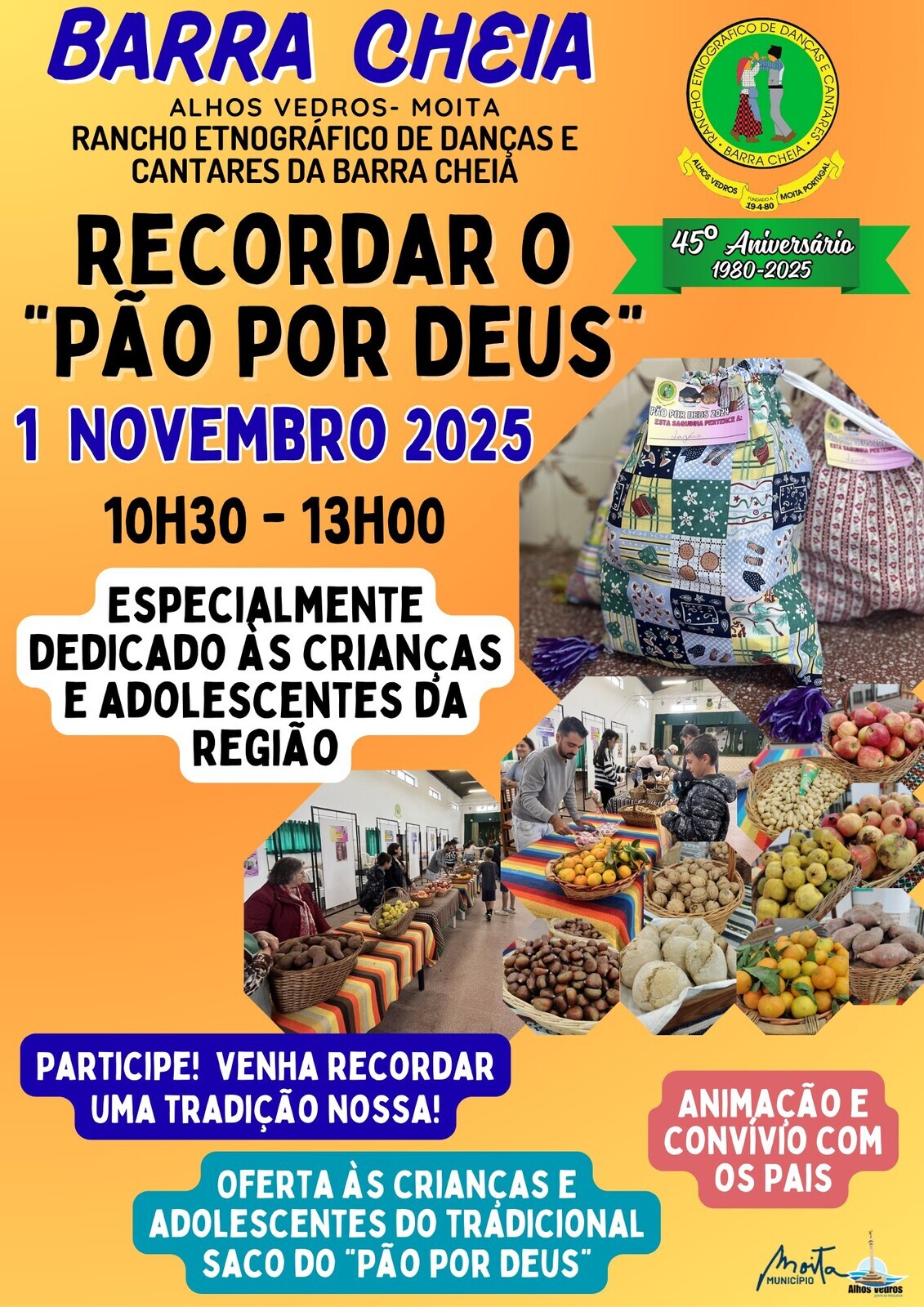 Recordar o "Pão por Deus" 2025