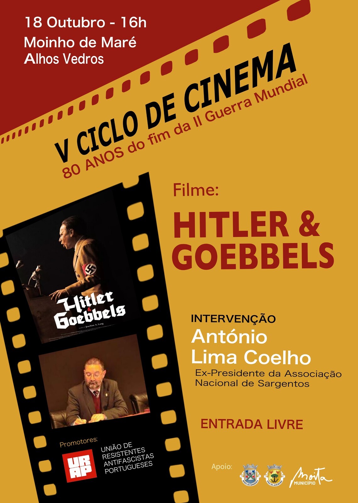 V Ciclo de Cinema - 1ª Sessão