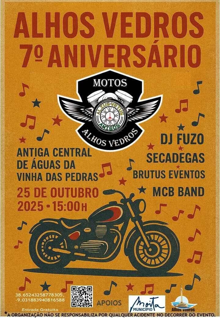 7º Aniversário Motos Alius Vetus Amigos