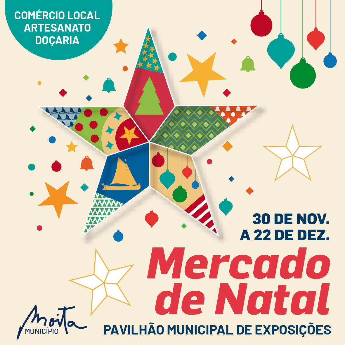 Mercado de Natal da Moita – Seja expositor!