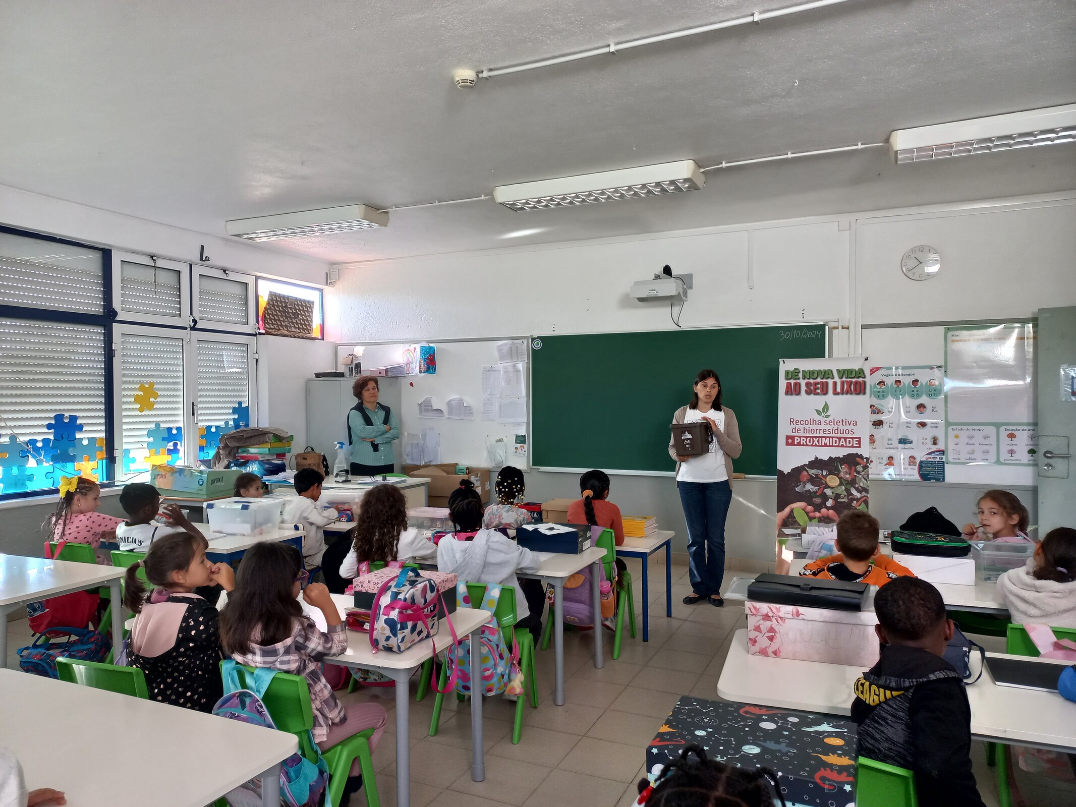 Sensibilização ambiental na EB da Fonte da Prata