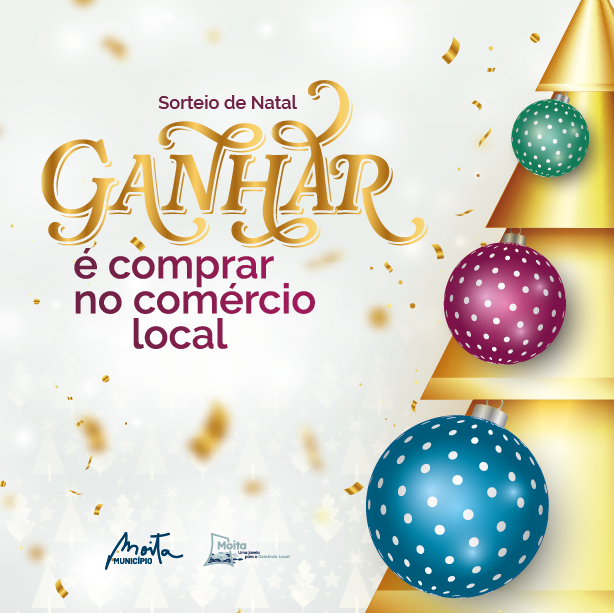 Ganhe prémios ao comprar no comércio local