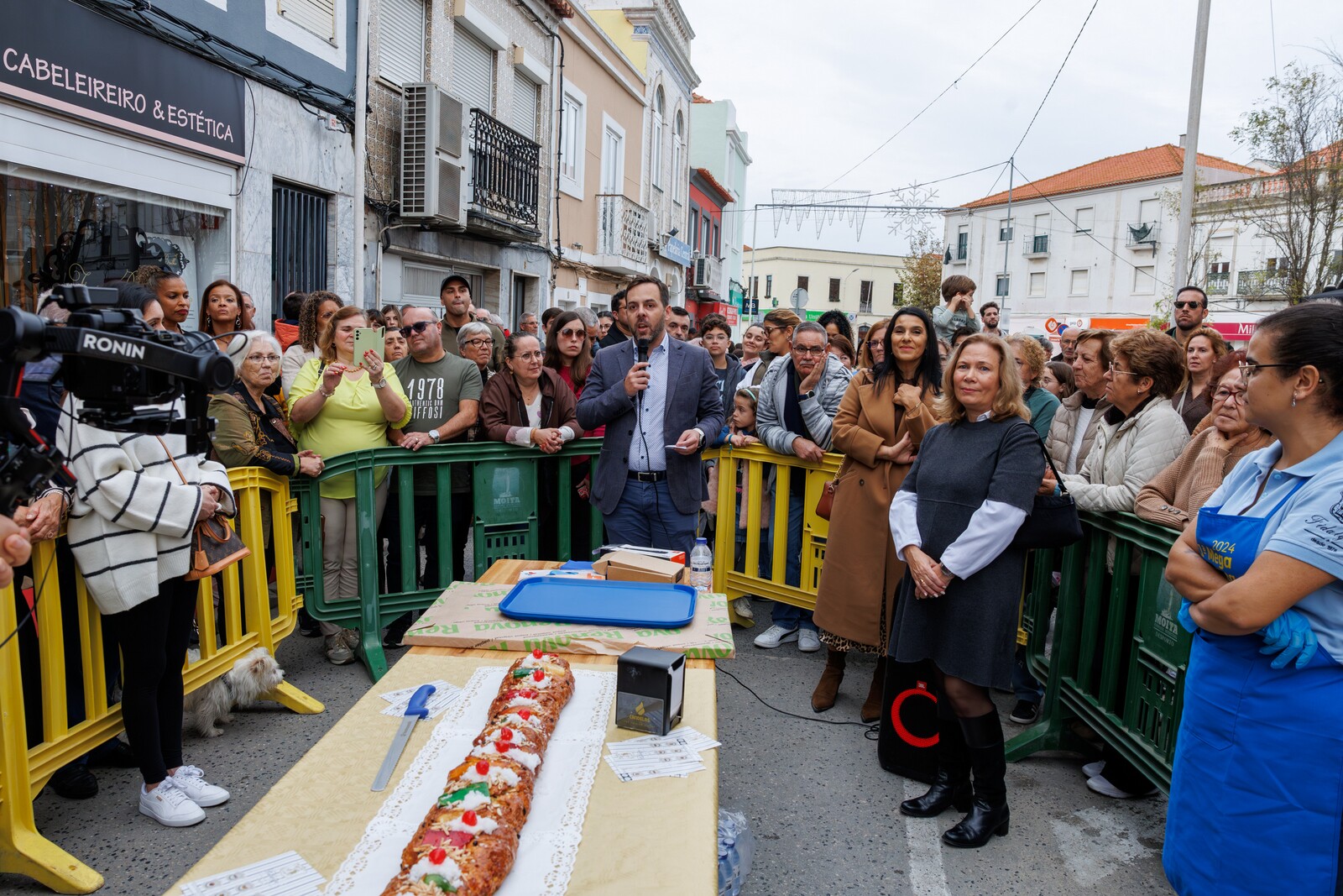 Mega trança de Natal da Moita foi um sucesso