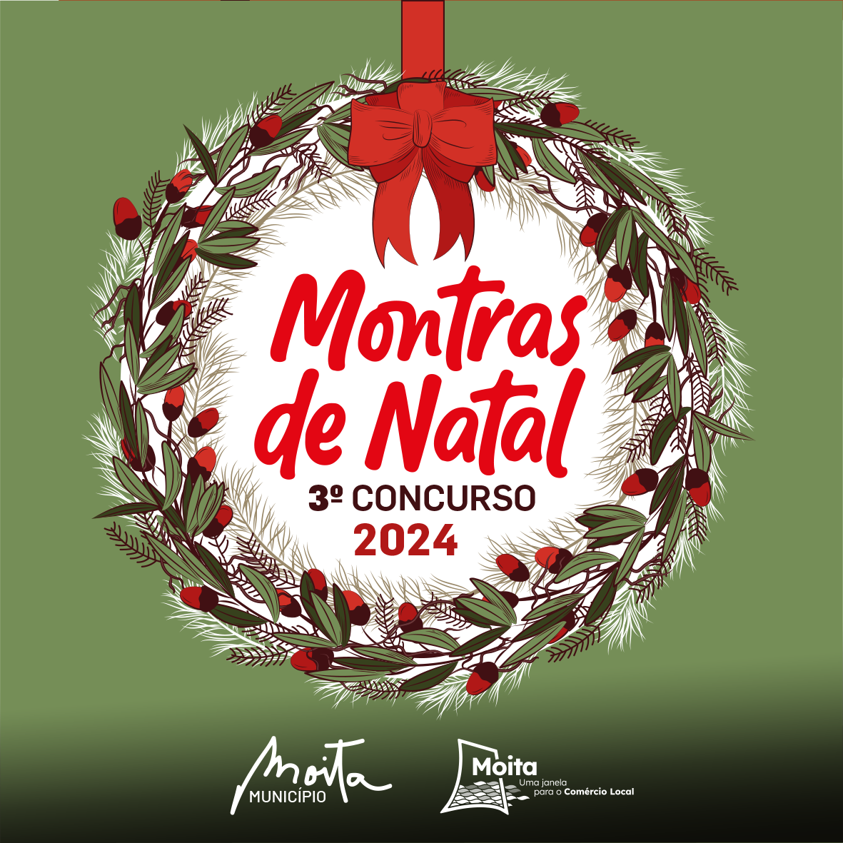Está a chegar o 3º concurso das Montras de Natal da Moita