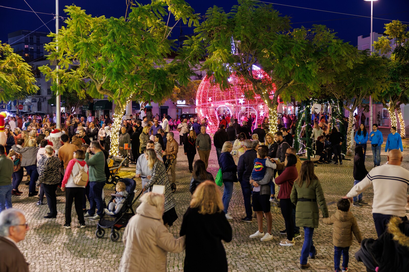 Natal tomou conta da Moita
