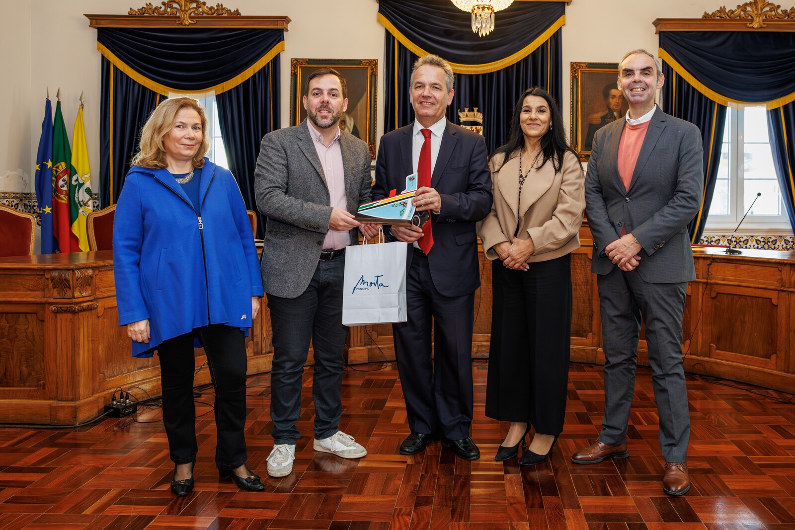 Câmara Municipal recebe Secretário de Estado da Proteção Civil