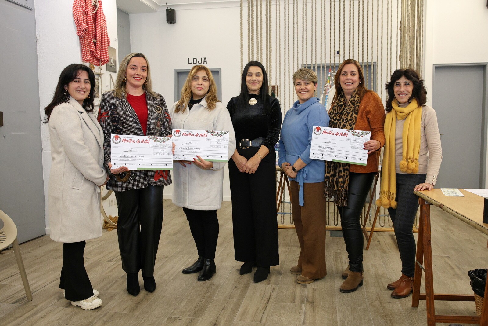 Vencedores das Montras de Natal já receberam os prémios