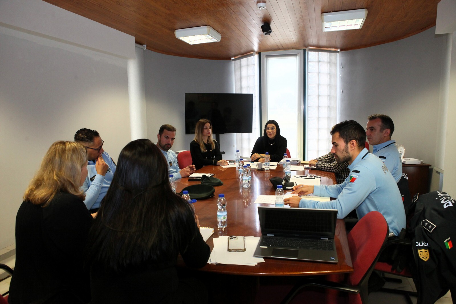 Câmara Municipal reúne com forças de segurança