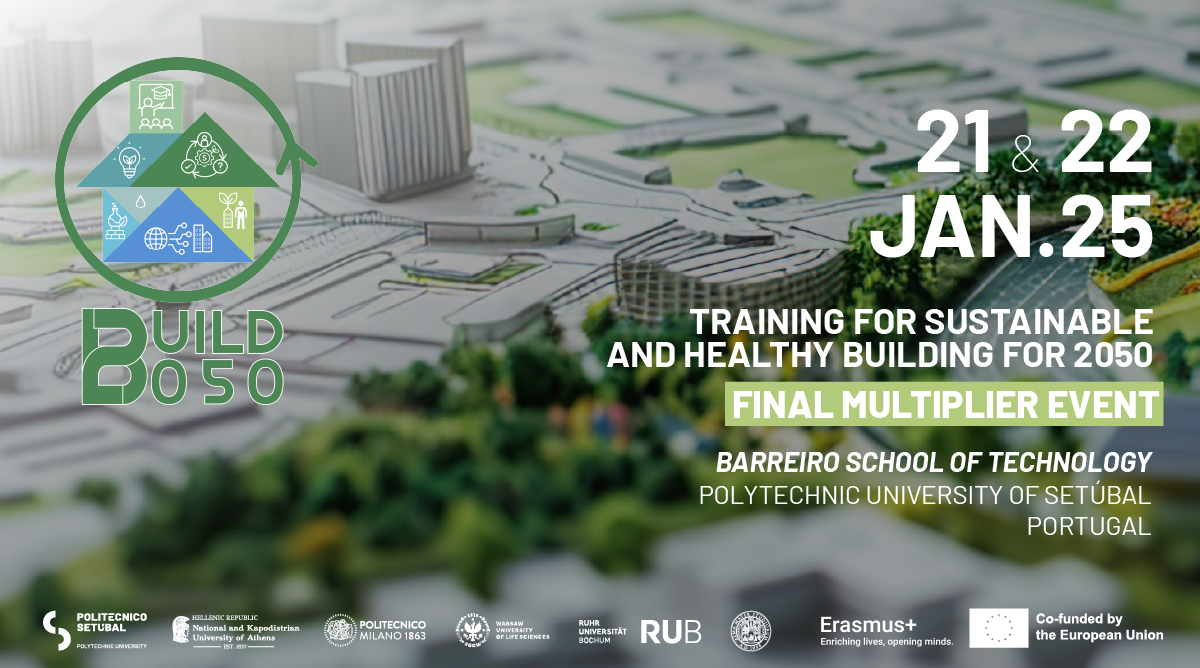  Build50: Formação para a Sustentabilidade e Saúde dos Edifícios em 2050