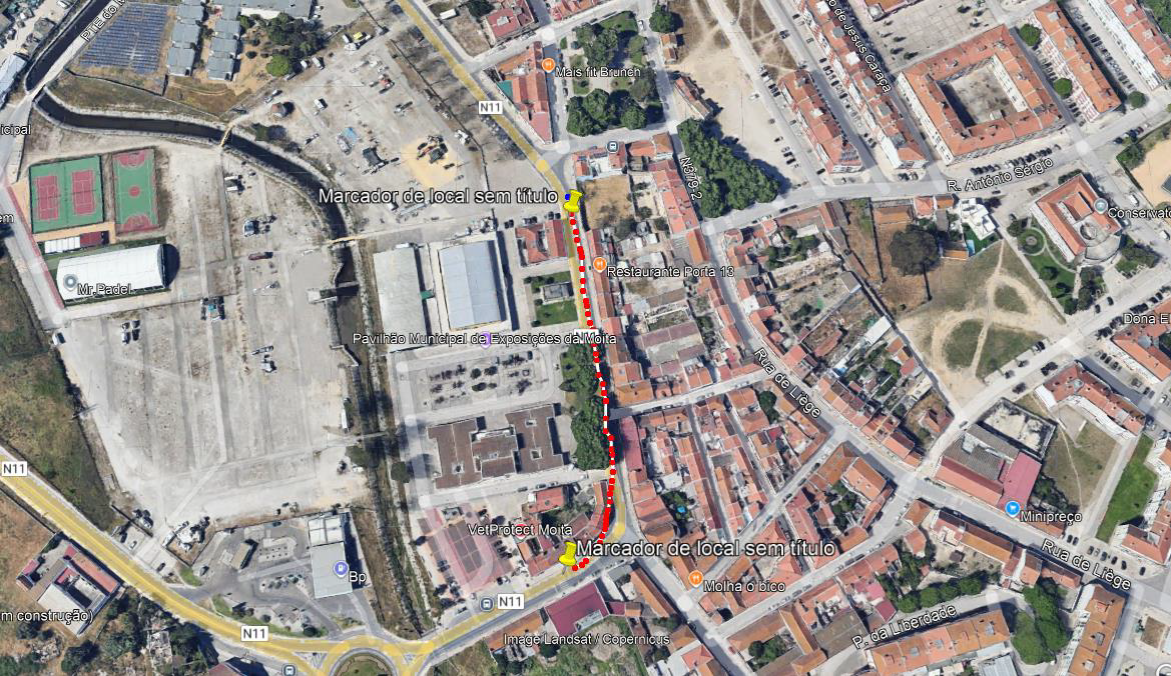 Aviso: Condicionamento de Trânsito na Moita de 29 de janeiro a 7 de fevereiro