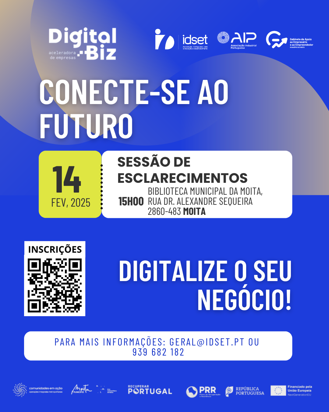Sessão de esclarecimento sobre transição digital para empresas