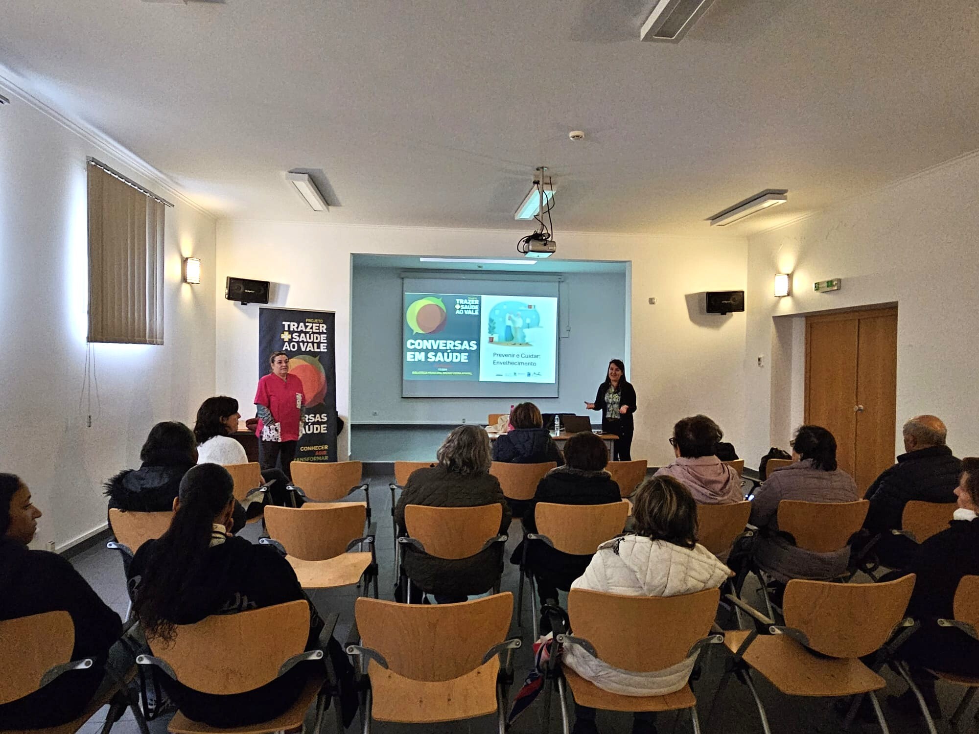 Trazer + Saúde trouxe o tema do envelhecimento saudável no Vale da Amoreira