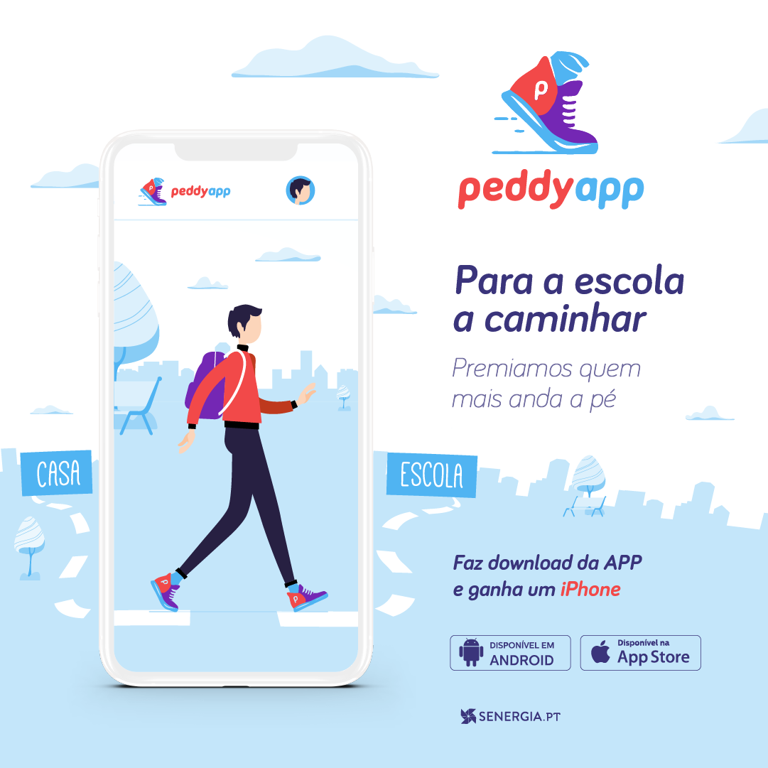 PeddyAPP: Para a Escola a Caminhar começou a 17 de março!