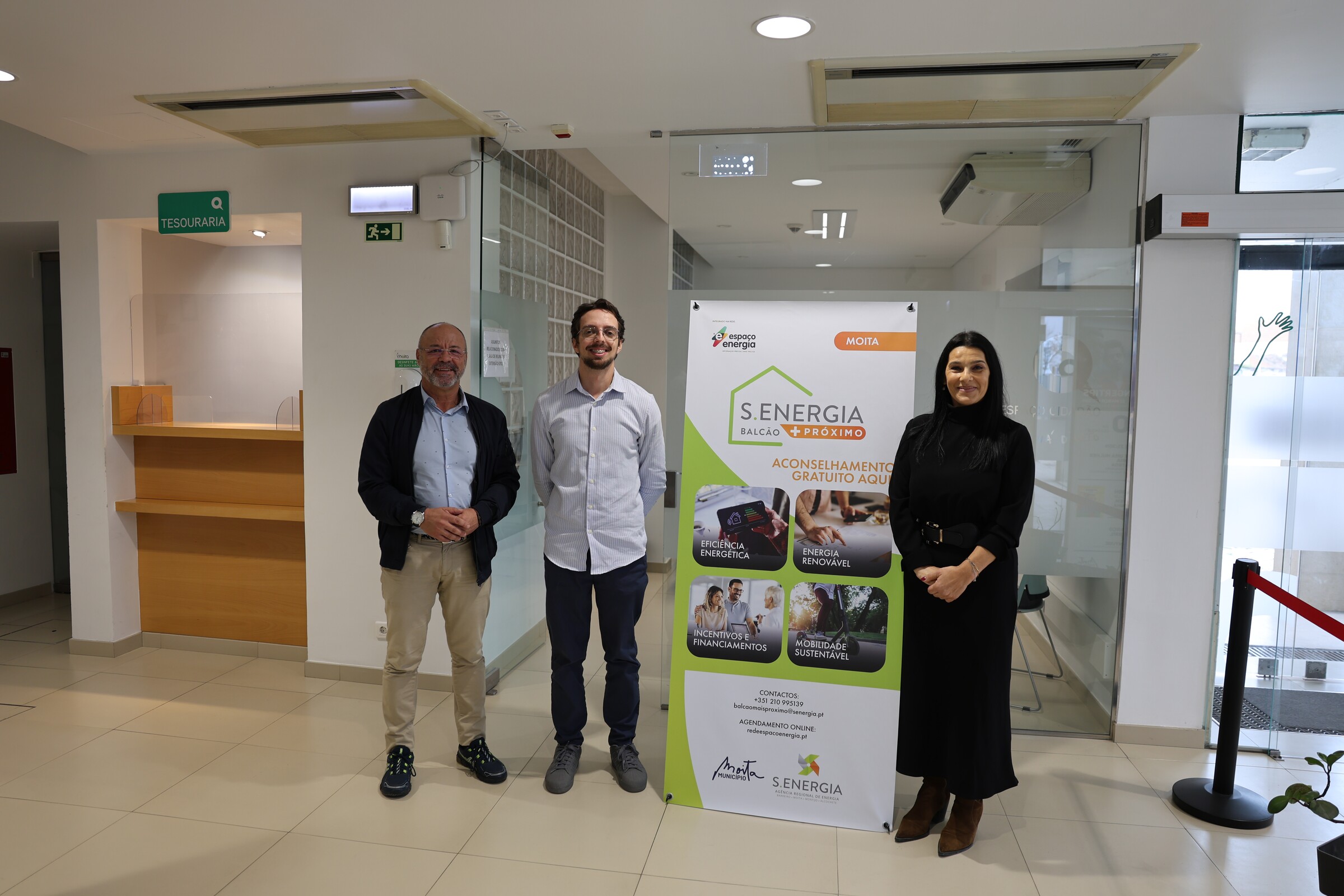 Balcão S.ENERGIA + Próximo inaugurado no concelho da Moita