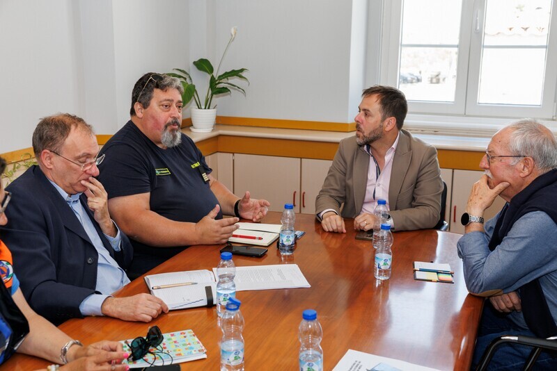 Autarquia reúne com Bombeiros Voluntários da Moita
