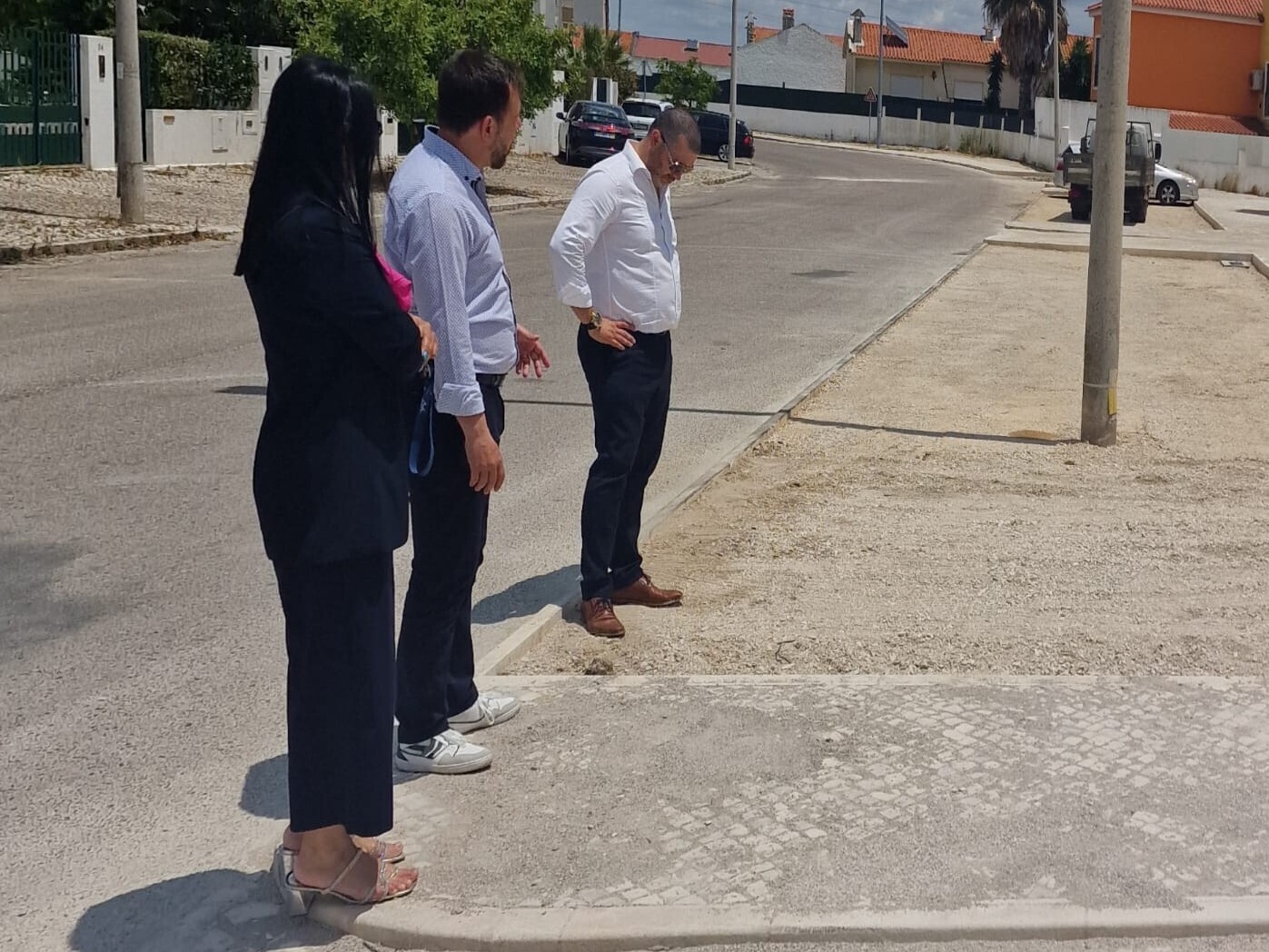 Autarquia acompanha obras a decorrer no concelho