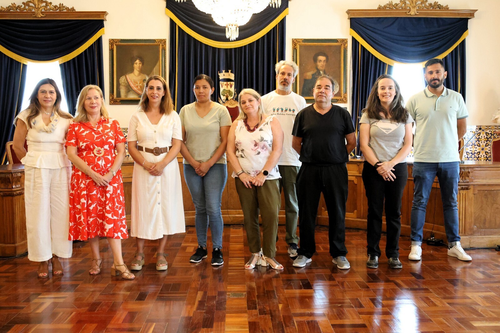 Novos trabalhadores entram em funções