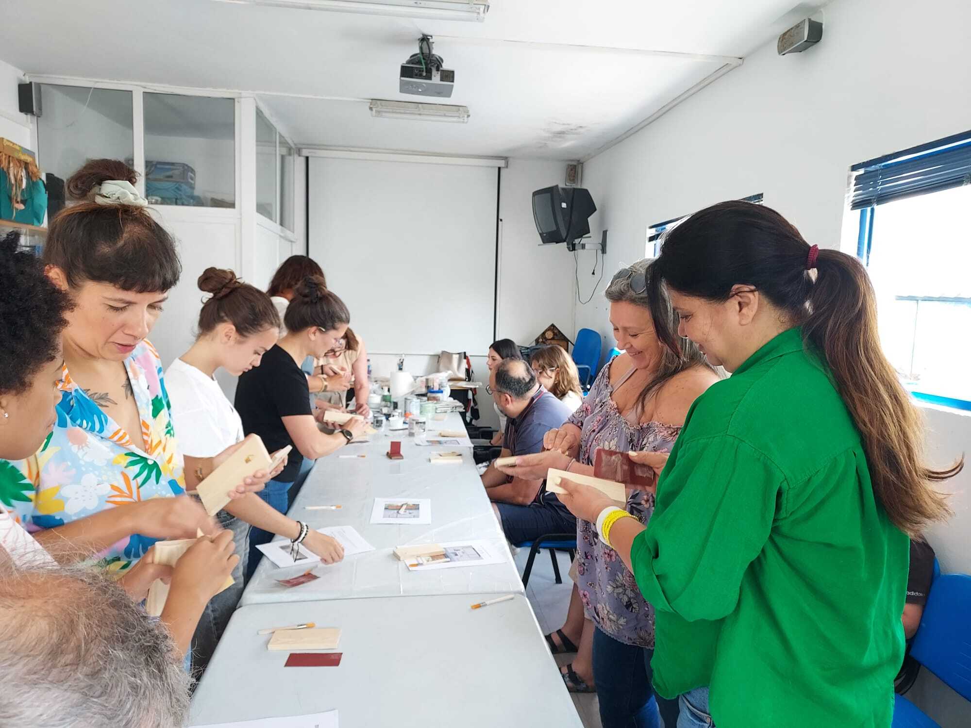 Workshop de Restauro de Móveis foi um sucesso