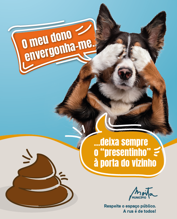 Respeite o espaço público. A rua é de todos!