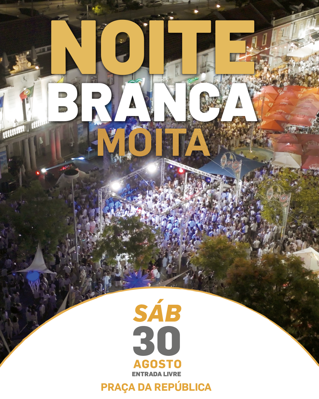 Marque já na agenda o dia 30 de agosto