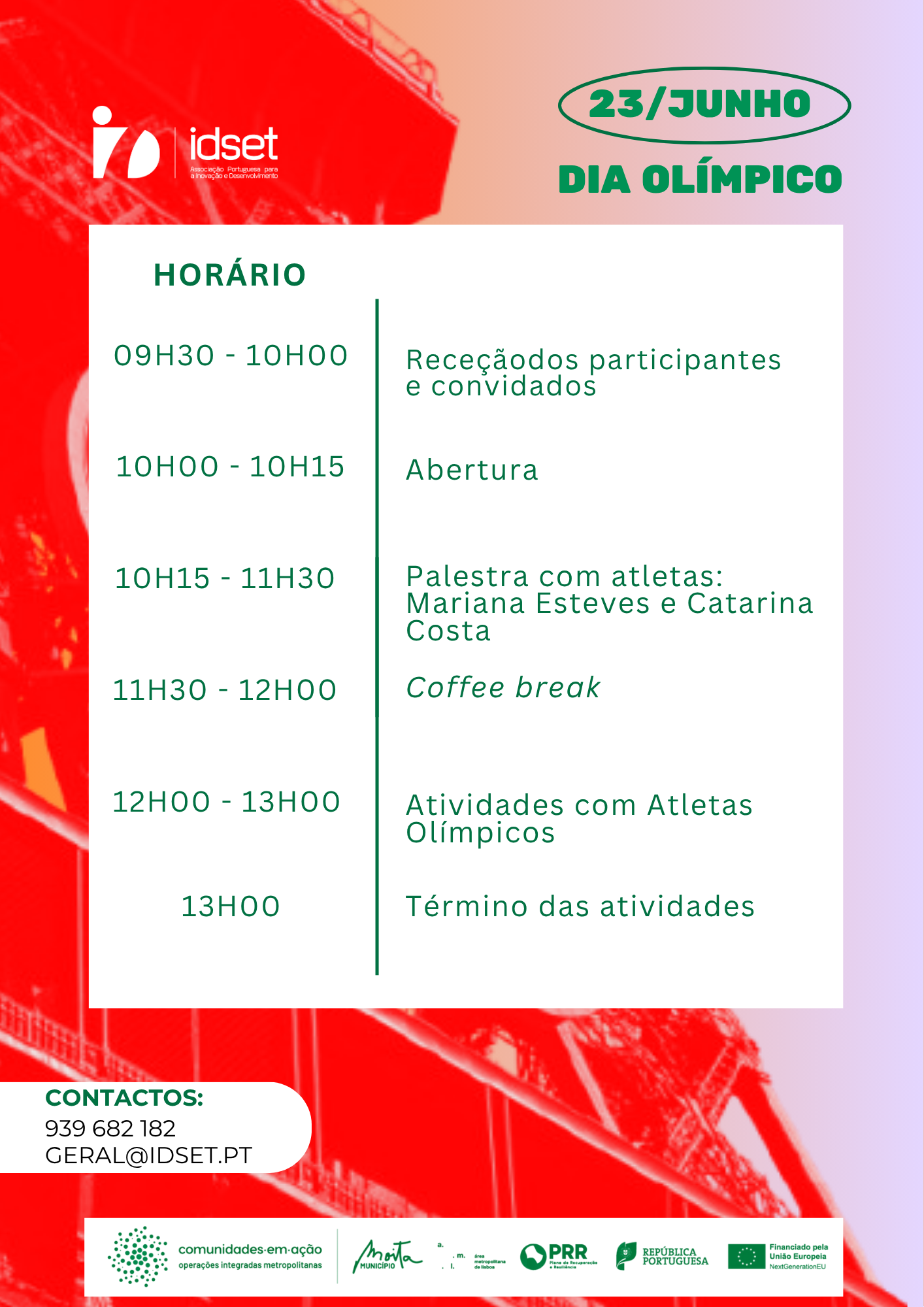 IDSET - Dia ol&iacute;mpico _23_06_25_programa