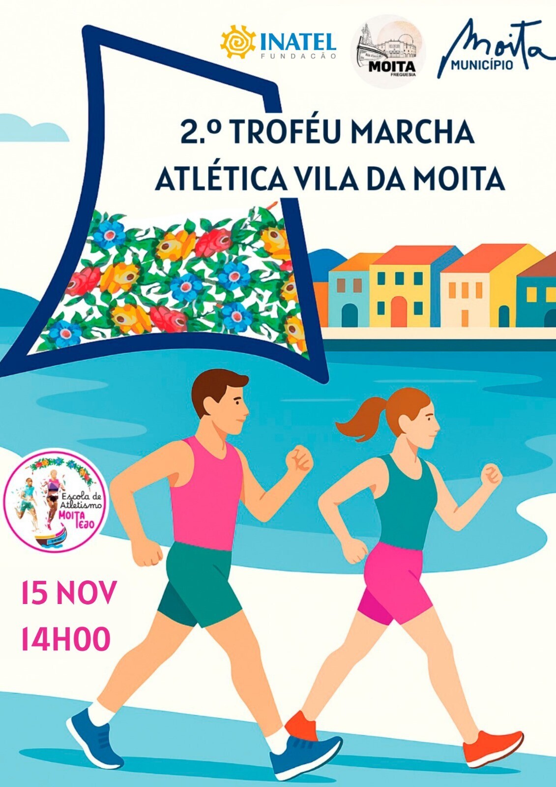 Cartaz_2&ordm; TROFÉU DE MARCHA ATLÉTICA VILA DA MOITA