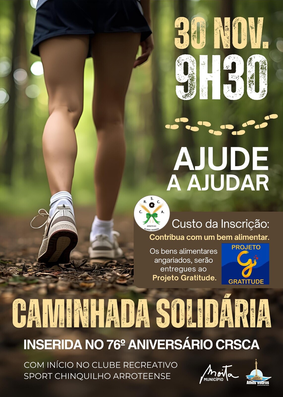 caminhada 30 nov