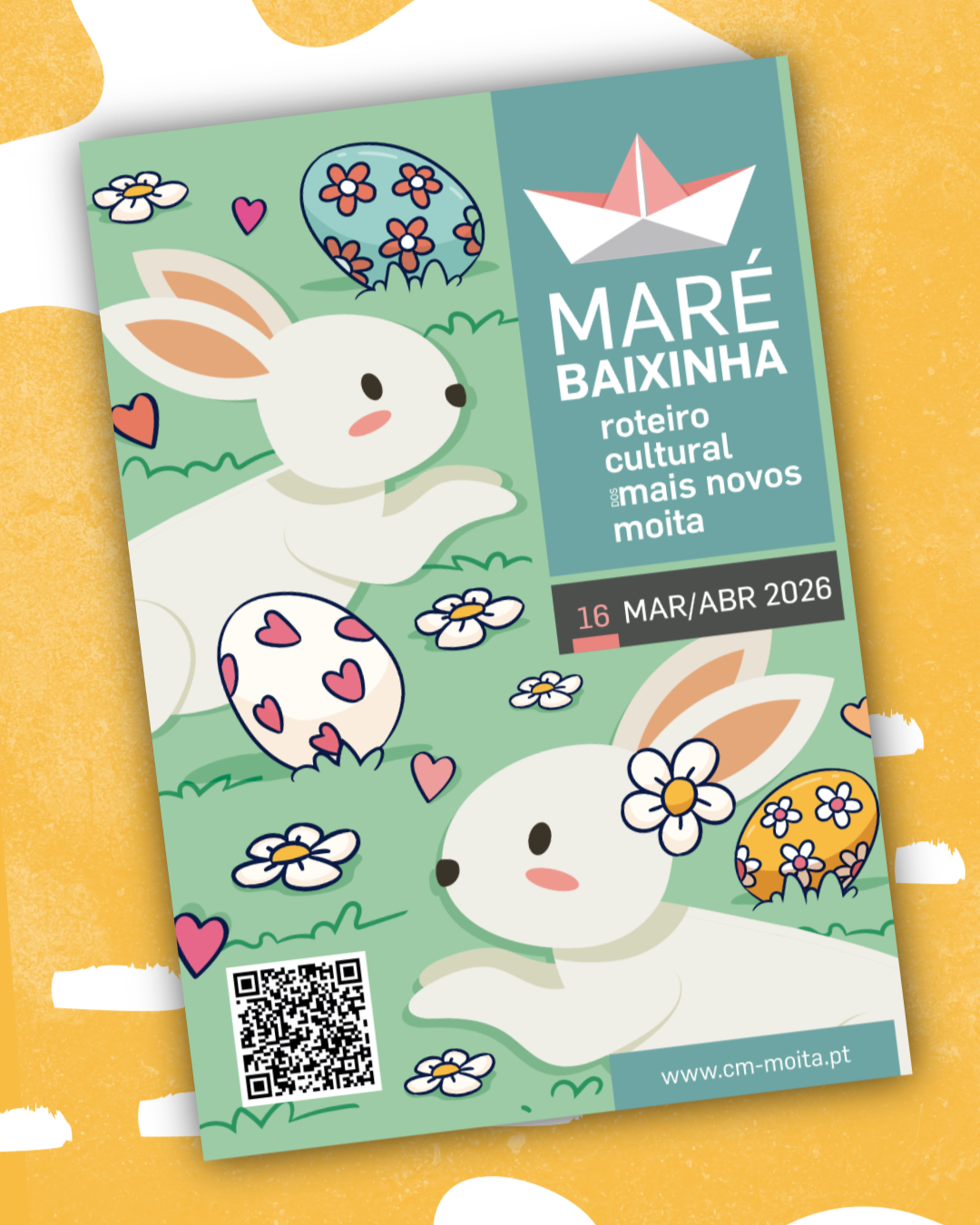 Capa da Mar&eacute; Baixinha em mar&ccedil;o e abril 2026