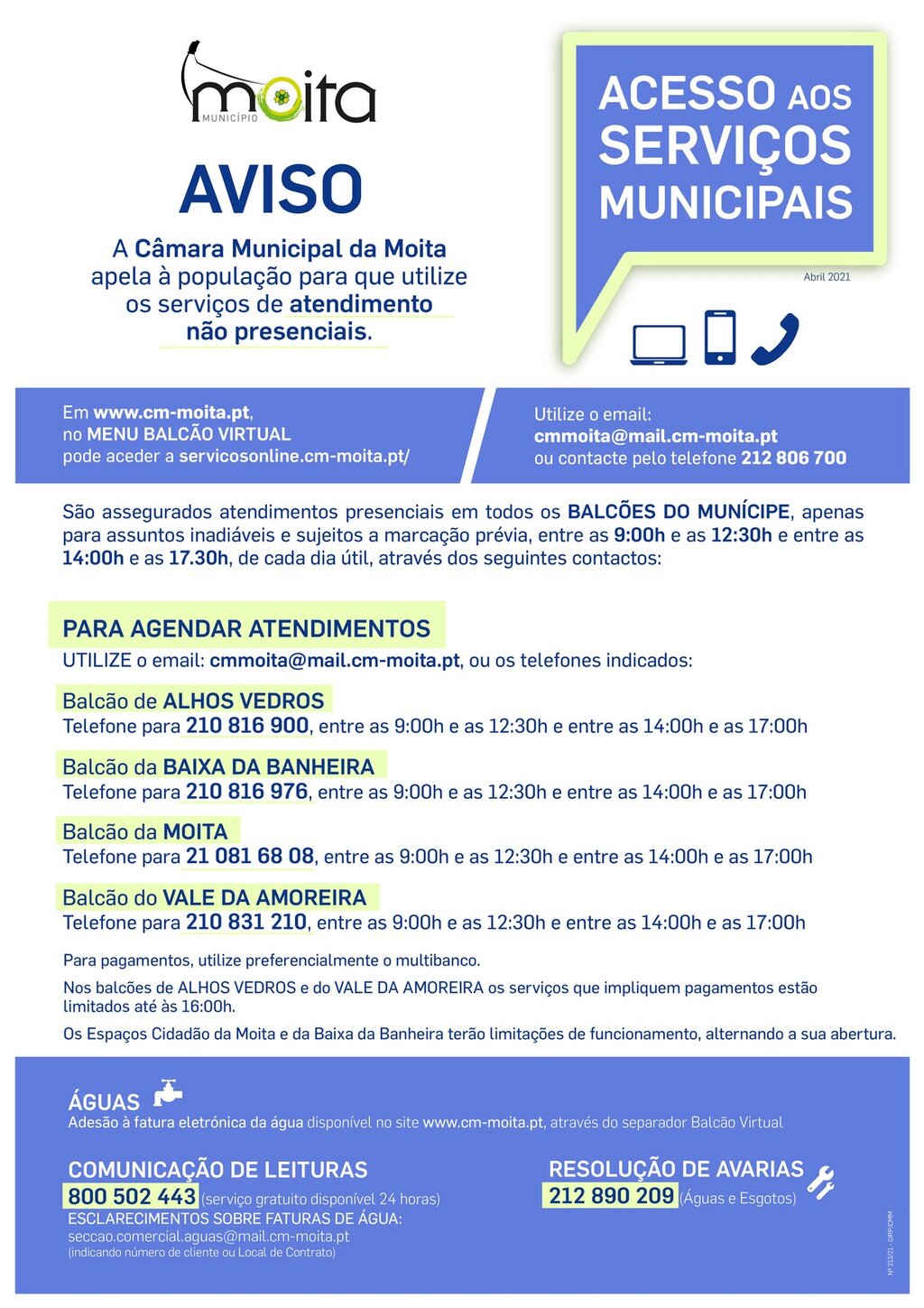 AVISO_213AcessoServicoMUN-Abril