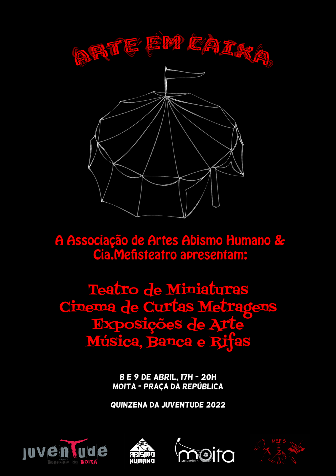 Cartaz QJ22 - ARTE EM CAIXA