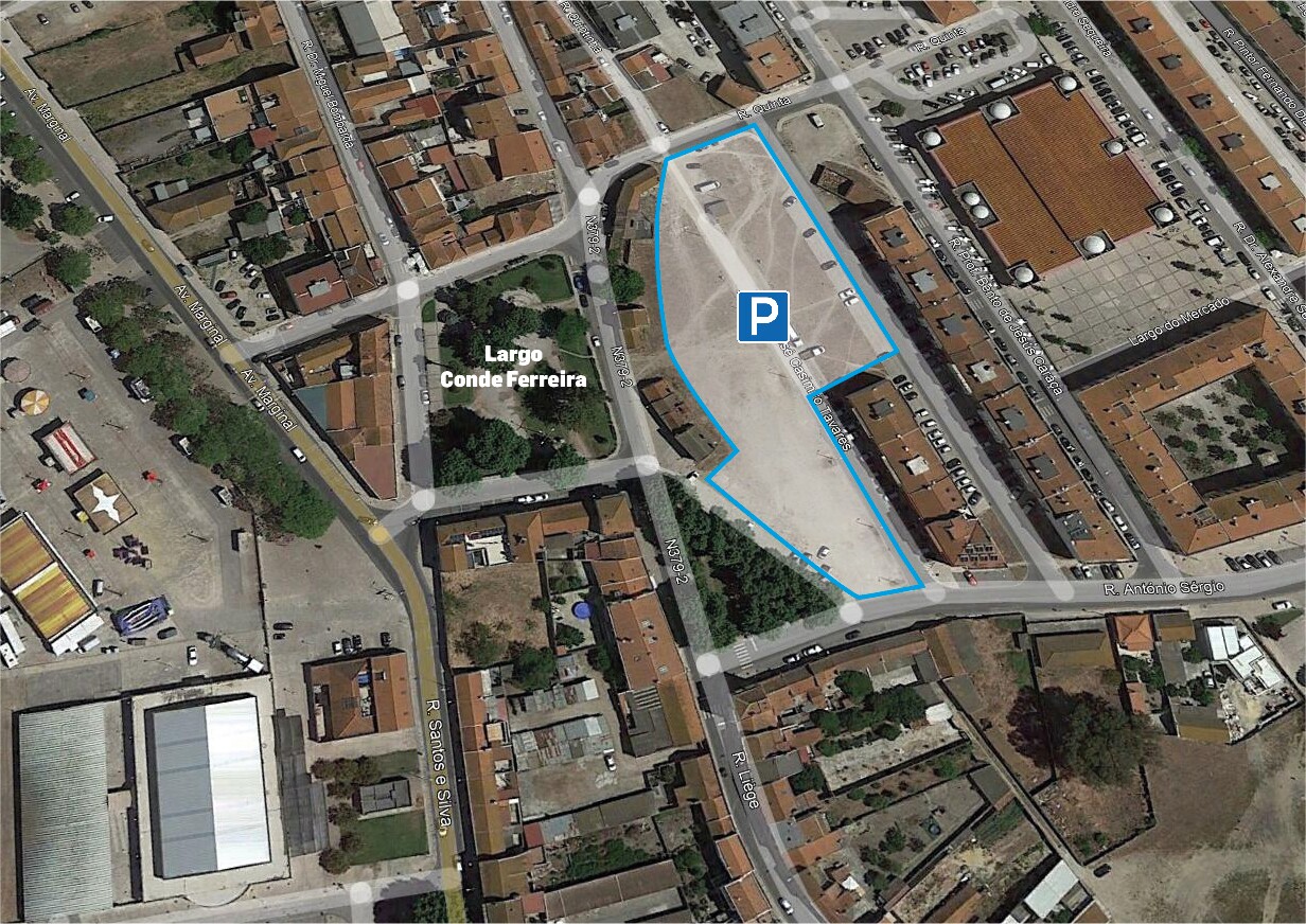 Rua Ant&oacute;nio S&eacute;rgio &ndash; Junto &agrave; &ldquo;Entrada de toiros&rdquo;