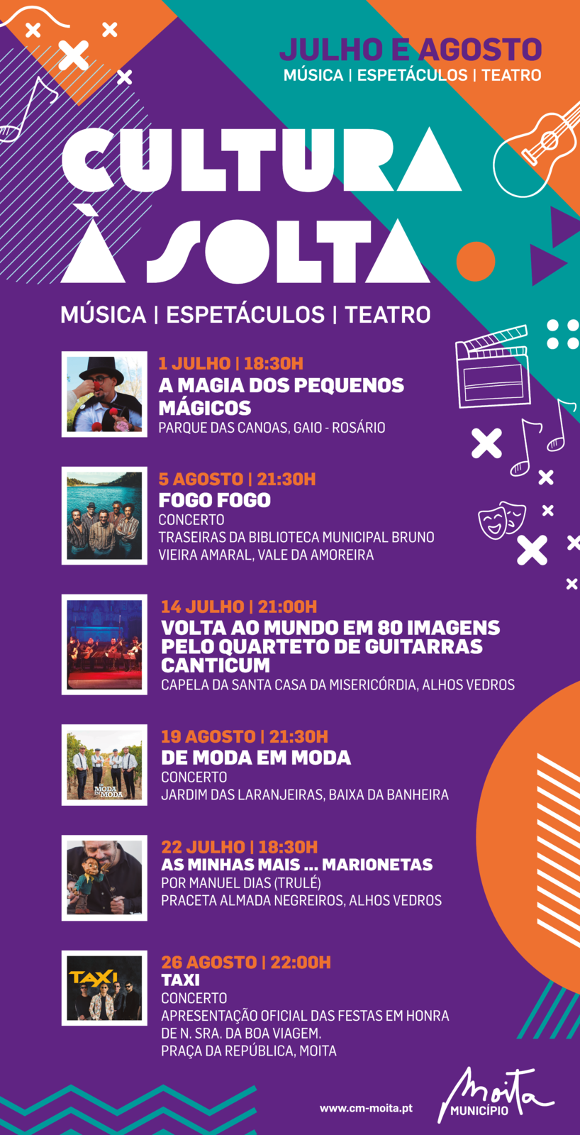 Programacao cultura &agrave; solta@4x