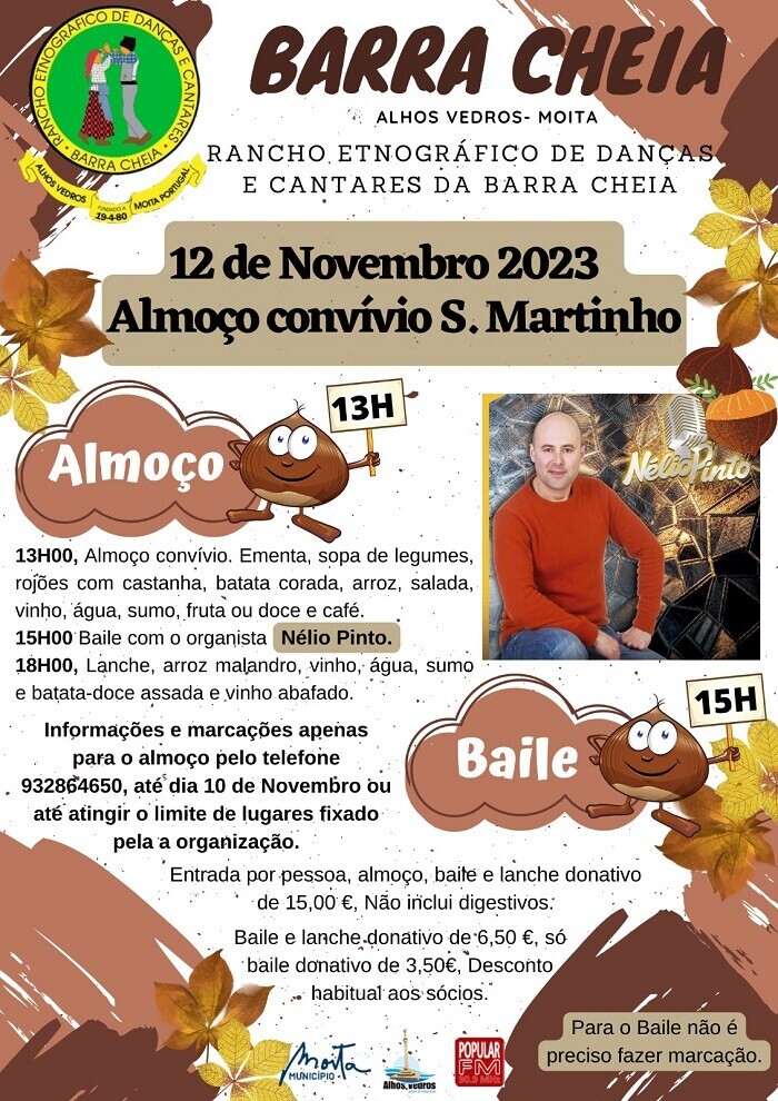 CONVIVIO S&Atilde;O MARTINHO